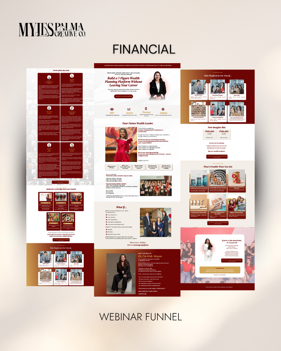 Financial — Webinar Funnel